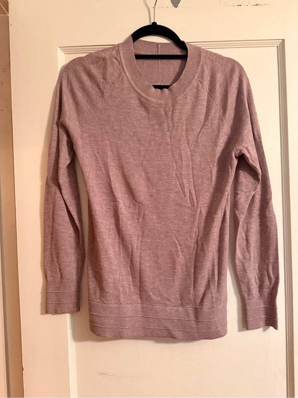 Lululemon Women's Crewneck Lightweight Sweater - Dusty Mauve